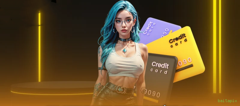Imagem promocional do aplicativo mobile da baitapix
